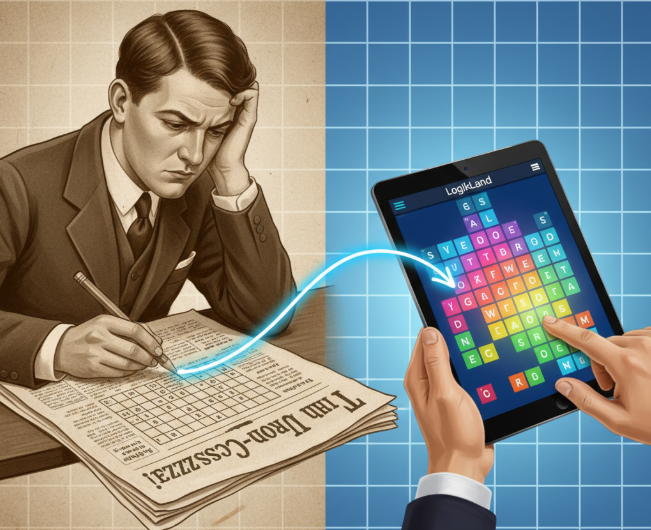 Die Geschichte des Kreuzworträtsels