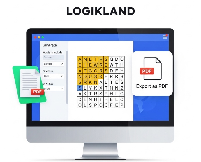 Wortsuche Generator als PDF Export: Rätselspaß zum Anfassen und Ausdrucken